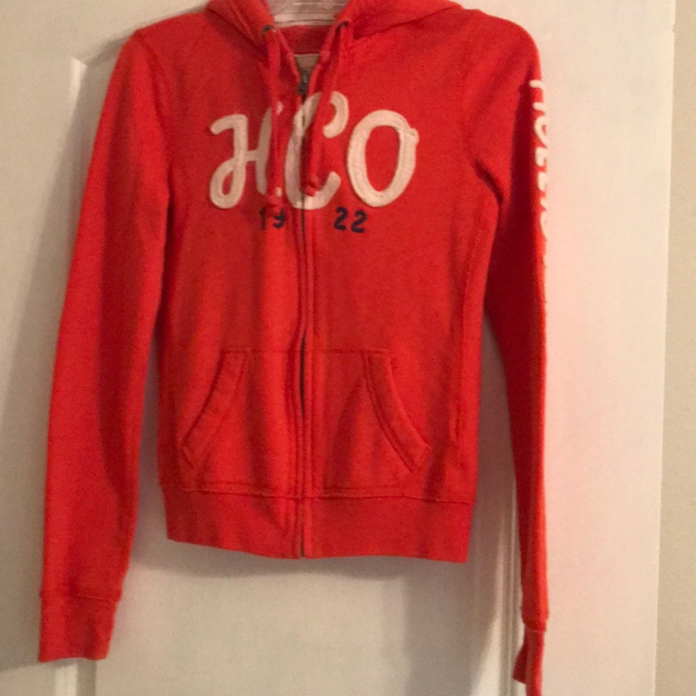 Hollister zip hoodie